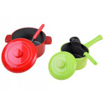 Farebná sada hrncov - 12 prvkov